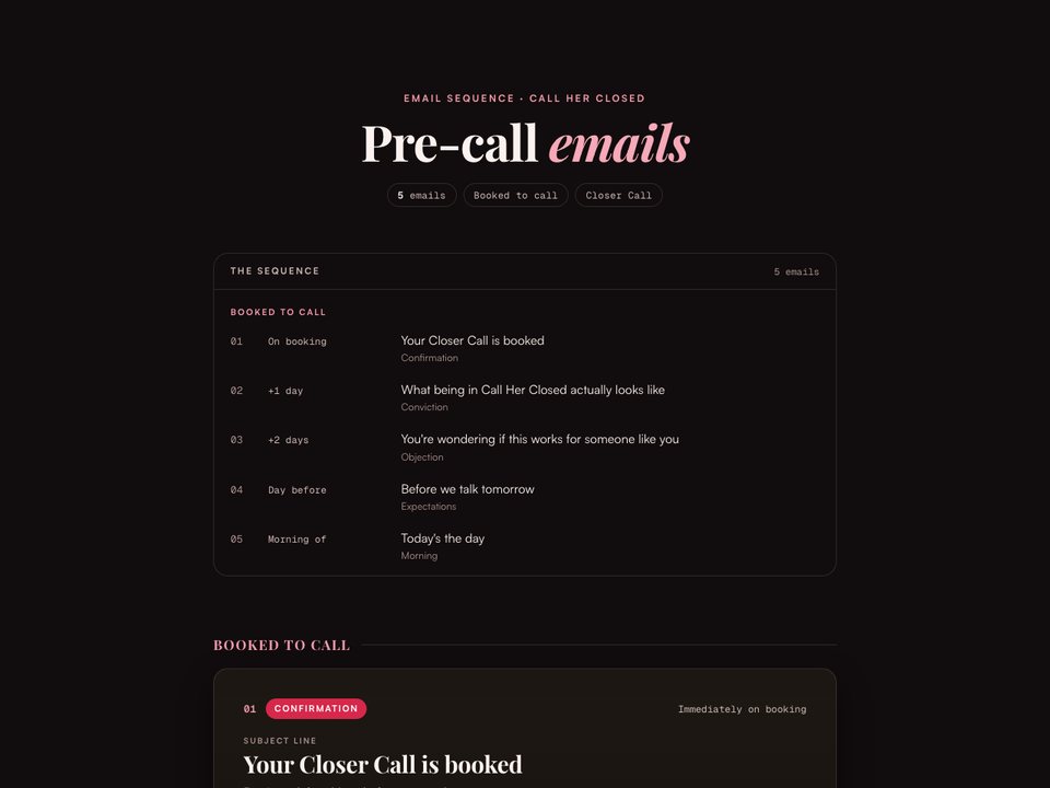 Pre-call preview